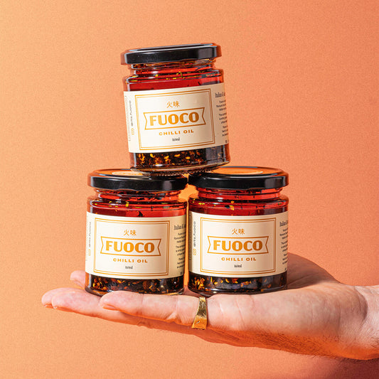 Fuoco Crispy Chilli Oil - 3 Pack (190ml)