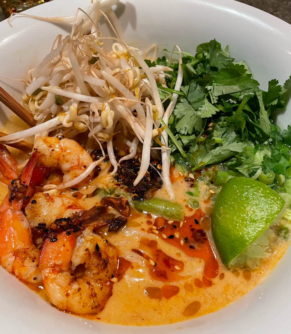 Homemade Laksa with a Fuoco twist