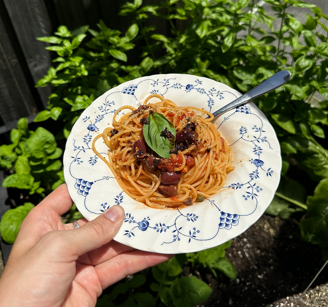 Fiery Puttanesca Pasta